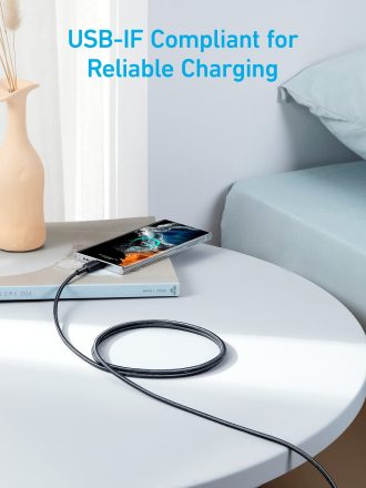 Anker 322 USB C to USB C Cable 3ft Braided Black 1.jpg