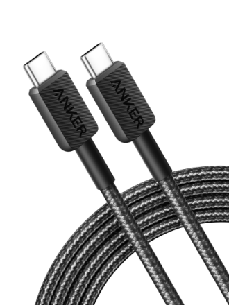Anker 322 USB C to USB C Cable 3ft Braided Black.png