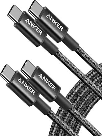 Anker Charging Cable USB C to USB C 2.0 Nylon Cable 6ft 1.8 M 60W Black.jpg