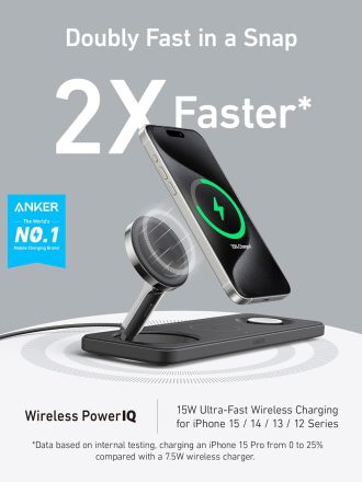 Anker MagGo Wireless Charging Station 15W 3 in 1 Pad 1.jpg