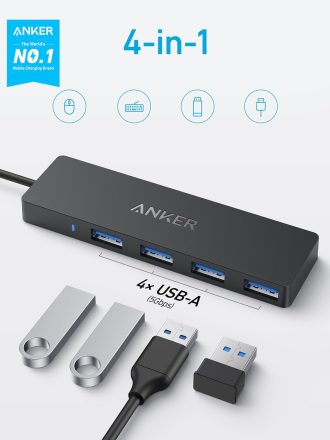 Anker USB C Data Hub4 in 1 5Gbps Black 1.jpg